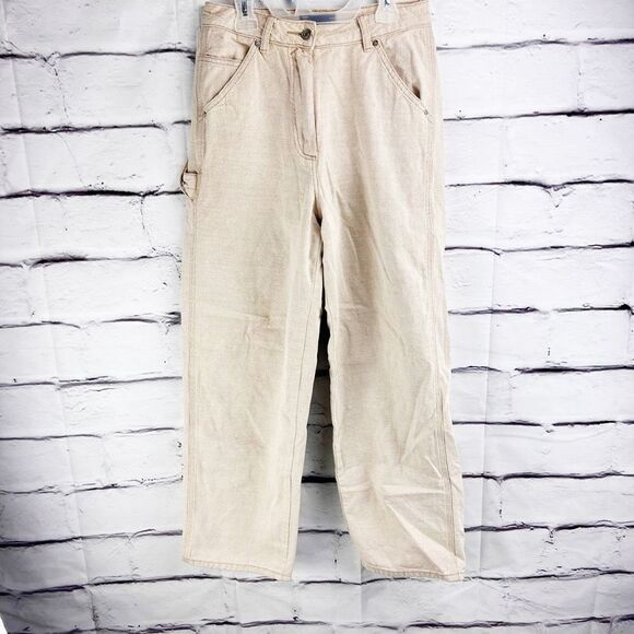 ASOS high rise baggy carpenter pants - Picture 1 of 7